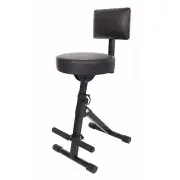 Guitar Seat Foldable x Stool Padded Drum Chair for Guitarist Guitar Keyboard