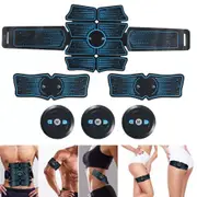 Wireless EMS Muscle Stimulator Toner ABS Abdominal Trainer Body Fitness Massager