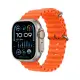 Apple Watch Ultra 2 (GPS + 行動網路) 49mm 鈦金屬錶殼/橙色海洋錶帶 MREH3TA 智慧手錶