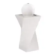 Gardeon Solar Fountain Water Feature Bird Bath Outdoor Garden LED Lights Ball 85CM