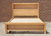 Killarney Bed frame - Solid Messmate Timber - Queen Size