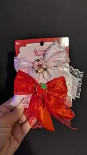 Strawberry Shortcake 2pk Hair Bows