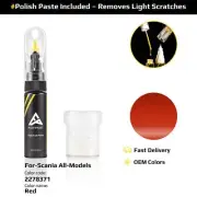 Touch Up Paint For Scania All Models 2278371 Red With Polish Paste