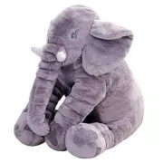 Oversized Stuffed Animal Plush Toy Soft Cuddly Pillow Cushion Doll Elephant