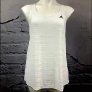 Adidas Performance Climalite white racer back tank medium