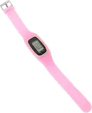 POPETPOP Silicone Bracelet Watch Step Pedometer Portable Wrist Step Counter for Fitness Tracking Lightweight and Easy to Use for Men Women and Motivational Step Counting Device