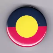 ABORIGINAL FLAG - Badges & Magnets - Indigenous Rights Voice to Parliament NEW