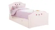 Hearts timber kids bed - suite option