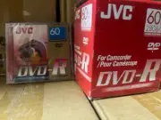 10 PCS JVC DVD-R (8cm) - 60MINUTE, 2.8 GB in Jewel Case For Camcorder
