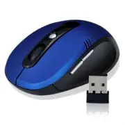 2.4G USB Wireless Mouse Optical Mice USB Receiver RF 2.4GHz for PC Laptop Blue