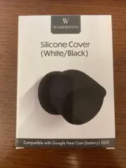 Wasserstein Google Nest Cam 2021 Silicone Cover Black New