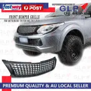 Front Bumper Grille Fit Mitsubishi Triton MQ Black Grill 2015-2018 Bar