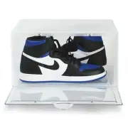 New Clear Side drop Magnetic Door Shoes Sneakers Display Crates Storage Box AJ