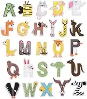Embroidery Patches for Clothing | Sew On Patches with Letter Design - Cute Embroidered Supplies for Handmade Decoration Bag Embellishment Dress Hat Jeans Backpacks