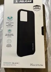 Pelican Ranger Series Case for Apple iPhone 12 Pro Max (5G) - Ranger Black Used