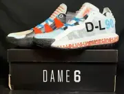 Size 6.5M NEW Adidas Dame 6 X Pusha T I Am My Own Fan Damian Lillard ShoesFW5749