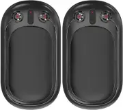 Hand Warmers Rechargeable, 2-Pack 5000Mah Reusable Portable Hand Warmer, 2 in 1