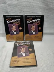 Lot 3 Greg Garrison The Best of the Dean Martin Variety Show - Volume 7 8 9 DVDs