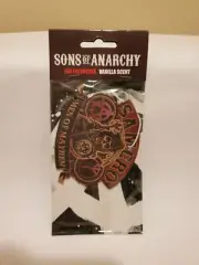 Sons of Anarchy Air Freshener Vanilla Scented SAMCRO Men of Mayhem (NIP)