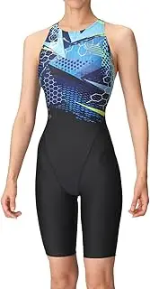 [arena] AS4FRC57W Women's Racing Swimsuit, for Racing, Swimming, Beginners, Includes Wear and Strap, Water Repellent