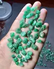 Emerald Terminated facet Grade Crystals 350 Carat, Rare Emerald For Faceting