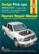 Haynes Dodge Pick-Ups 2009 Thru 2016 Repair Manual ─ 2WD & 4WD - V6 and V8 Gasoline Engines - Cummins Turbo-Diesel Engine; Dodge Full-Size Pick-Ups
