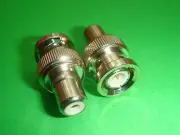 5PC RCA Female Jack to BNC Male Plug Coax Adapte (C233)