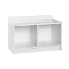 Closetmaid Kids Storage Cubes 24''X17'' Kidspace White 2 Cube Bench Organizer