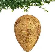 Wasp Nest Decoy Hornet Bee Trap Bags-Hanging Fake Wasp Nest Bee Trap|Waterproof Eco Friendly Imitation Wasp Nest -terrent to Bees for Home and Garden Outdoors