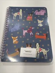 New Vera Bradley Small Spiral Notebook Bark Park Dog J36