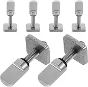 ADOCARN Pack Size Stainless Steel Tail Rudder Screws for Surfboard No Tool Needed Sturdy for Paddleboard and Fin Adapters