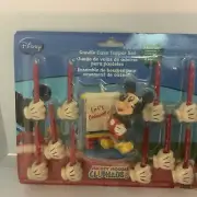Rare Vintage Wilton Disney Mickey Mouse ClubHouse Mickey Cake Topper Set 21 Pc