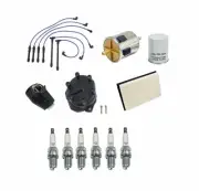99-02 Tune Up Kit Wires Distributor Cap Rotor Spark Plugs for Nissan Quest (for: Nissan)