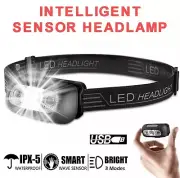 USB Rechargeable LED Headlamp Headlight Head Lamp Torch Flashlight Waterproof