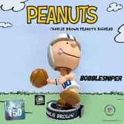 CHARLIE BROWN Dallas Cowboys Peanuts Exclusive Bighead NFL Bobblehead