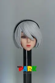 Toys park TP001 1/6 Girl Soldier Head Carved Sculpt Fit 12'' PH Figure