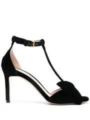 [Tom Ford] Tom Ford-Sandali In Velluto 80mm-Donna 37 IT