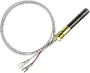 36in Metal Thermopile Generator 750mV for Gas FirePlace/Water Heater/Gas Fryer Cluster Thermocouple
