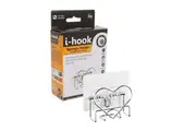 I-Hook Stainless Steel 8cm Sponge Holder Storage Sink Organiser Caddy Silver