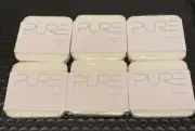 6 Bars Pure By Gloss FACE Soap Super Foam Lemon Infused 40g