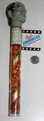 SEALED 1980s Frankenstein Movie Favorites Candy Corn Finger Puppet Topper NOS