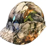 Hydro Dipped HArd Hat Ridgeline Cap Style Custom White Vista Camo