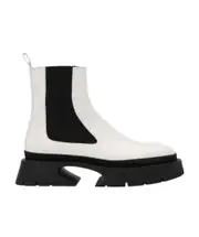 leather ankle boots 36,37,38,39 Black