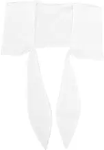 Gadpiparty Faux Shirt Collar Blouse with Charming Bowknot Detachable Chiffon Fake Collar for Women Elegant Office Wear Cute Decorative Accent for and Outfits Black