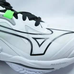 Mizuno V1GA240157 WAVE LIGHTNING Z8 男排球鞋 3E寬楦 白/黑【iSport愛運動】