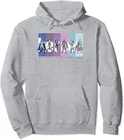 [DC Comics] Justice League Rainbow Group Panels Pullover Hoodie