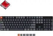 Keychron K5 SE RGB Wireless Full Hot-Swappable Optical Mechanical Keyboard - Red Switch (KBKCK5SEE1RED)