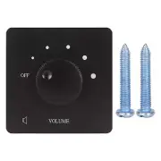 Black 50W Volume Control Professional Safety 5 Gears Tuning Knob Volume Cont Fit