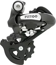 FITTOO Rear derailleur M310 is for 7/8 Speed, Compatible with 7speed or 8speed Rear Gear Changing.