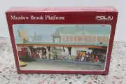 Pola Meadow Brook Platform Passenger Station Platform New in Box HO Scale #11555